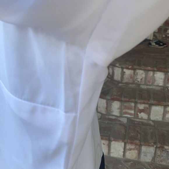 EUC Women’s Worthington Button Down Color Block Blouse Size XL - Picture 5 of 12